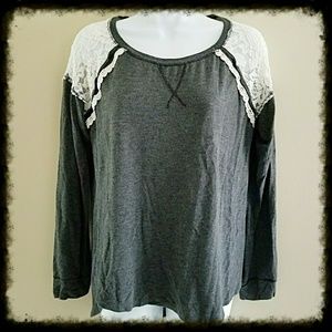 Jolt Lace Accented Top